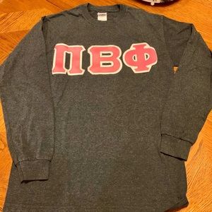 Ladies L/S Pi Beta Phi Sorority Shirt